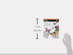 SUPER OFERTA **40%** Libro para colorear Mariposas ArtZone 11x26cm