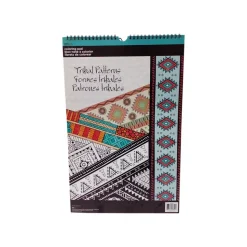 SUPER OFERTA **40%** Libro para colorear Patrones tribales ArtZone 11x17cm