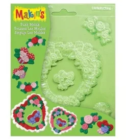 SUPER OFERTA **40%** Molde Flexible Hearts Gifting 14x17cm