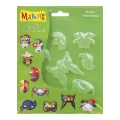 SUPER OFERTA **40%** Molde Flexible Masks Gifting 14x17cm