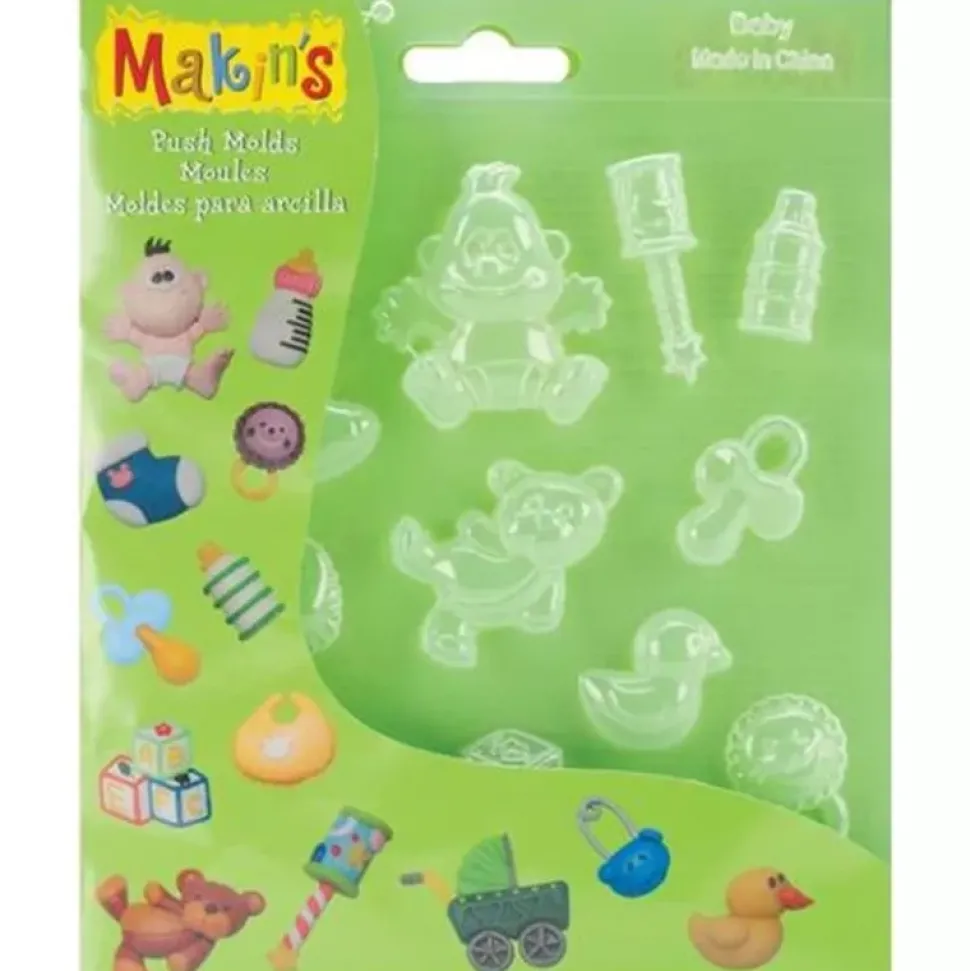 SUPER OFERTA **40%** Molde Flexible Baby Gifting 14x17cm