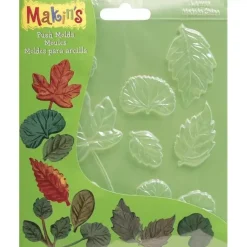 SUPER OFERTA **40%** Molde Flexible Leaves Gifting 14x17cm