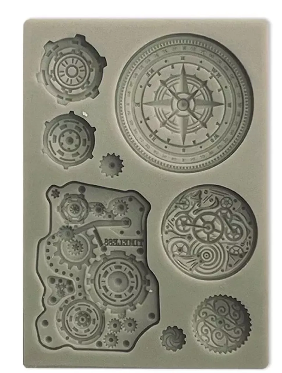 SUPER OFERTA **30%** Molde Mechanisms Around the World Stamperia A6