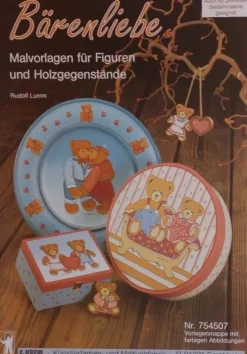 SUPER OFERTA **40%** Ositos en arte popular pintura decorativa Bärenliebe 754507