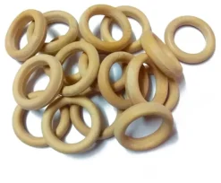 SUPER OFERTA **40%** Pack 12 arandelas de madera 6,5mm