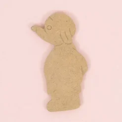 SUPER OFERTA **40%** Pack 3 Siluetas de Madera Papá Elefante 5x8cm