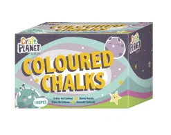 SUPER OFERTA **40%** Pack de 100 Tizas de Colores Docrafts