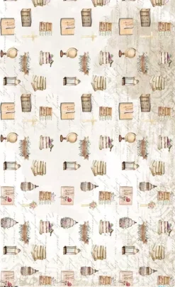 SUPER OFERTA **40%** Papel de Arroz Patrón Un Día Mágico PapersForYou 54x33cm