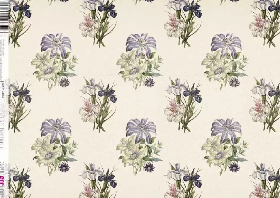 SUPER OFERTA **40%** Papel de Arroz Fête des Papillons II PapersForYou 30x21cm