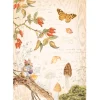 SUPER OFERTA **40%** Papel de arroz Mariposa Romantic Woodland Stamperia
