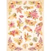 SUPER OFERTA **40%** Papel de arroz Flores Romantic Woodland Stamperia