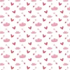 SUPER OFERTA **40%** Papel de Arroz Corazones y Nubes Love Is All Around PapersForYou 54x33cm