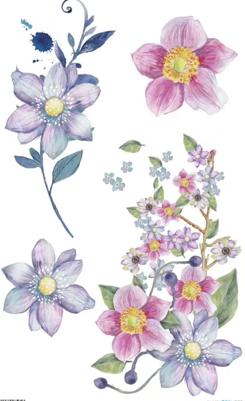 SUPER OFERTA **40%** Papel de Arroz Colors of the Nature PapersForYou 54x33cm