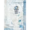 SUPER OFERTA **40%** Papel de arroz Farola Blue Land Stamperia 21x29cm