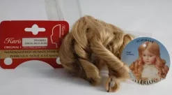 SUPER OFERTA **40%** Peluca color Rubio pelo natural Karin Hobby de Pelo Natural - Handknotted human hair Wig Rubio 24-25cm.