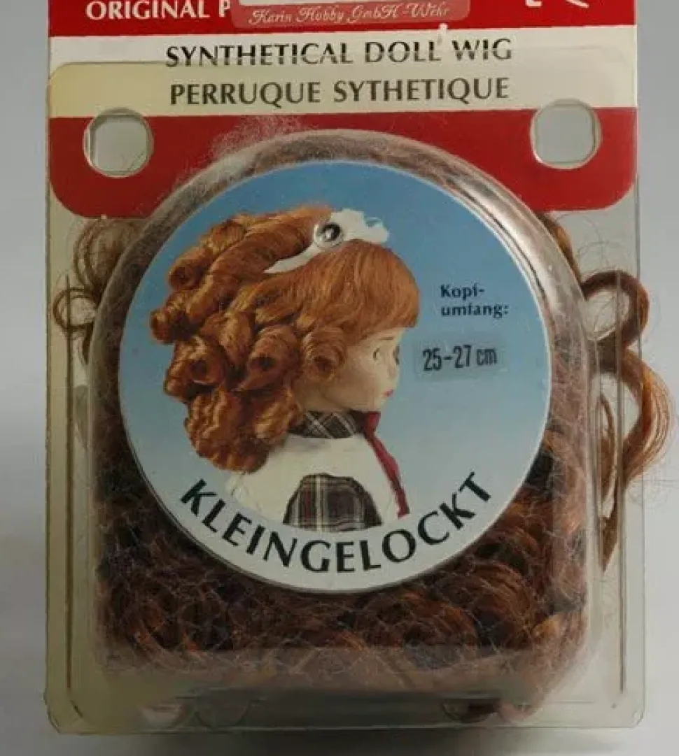 SUPER OFERTA **40%** Peluca Color Roble pelo sintético Karin Hobby - Synthetical Doll Wig 5546462