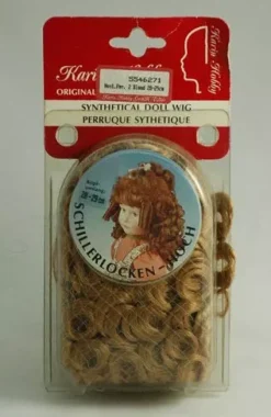 SUPER OFERTA **40%** Peluca Color Rubio pelo sintético Karin Hobby - Rubio 28-29 cm.