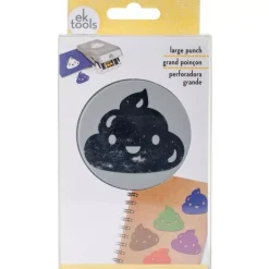 SUPER OFERTA **40%** Perforadora Emoji Caquita Sonriente EK Tools