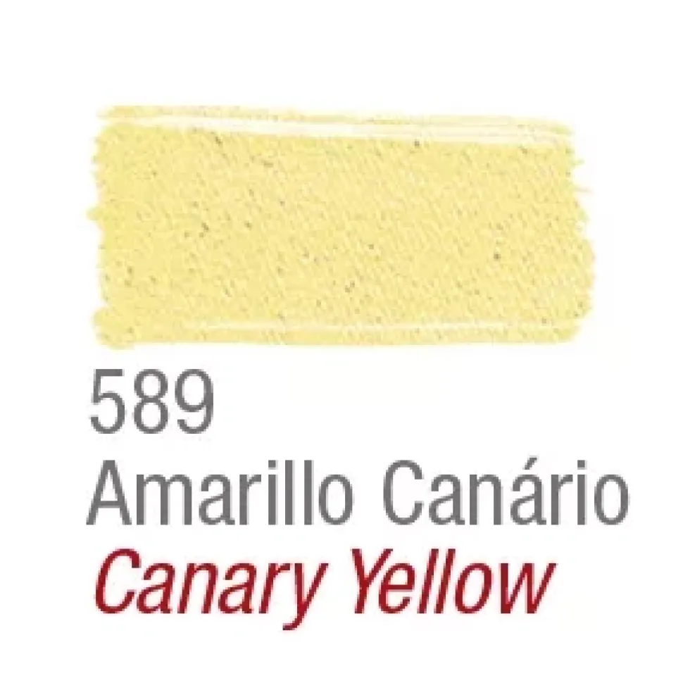 SUPER OFERTA **40%** Pintura Para Tela Mate Amarillo Canario Acrilex 37ml
