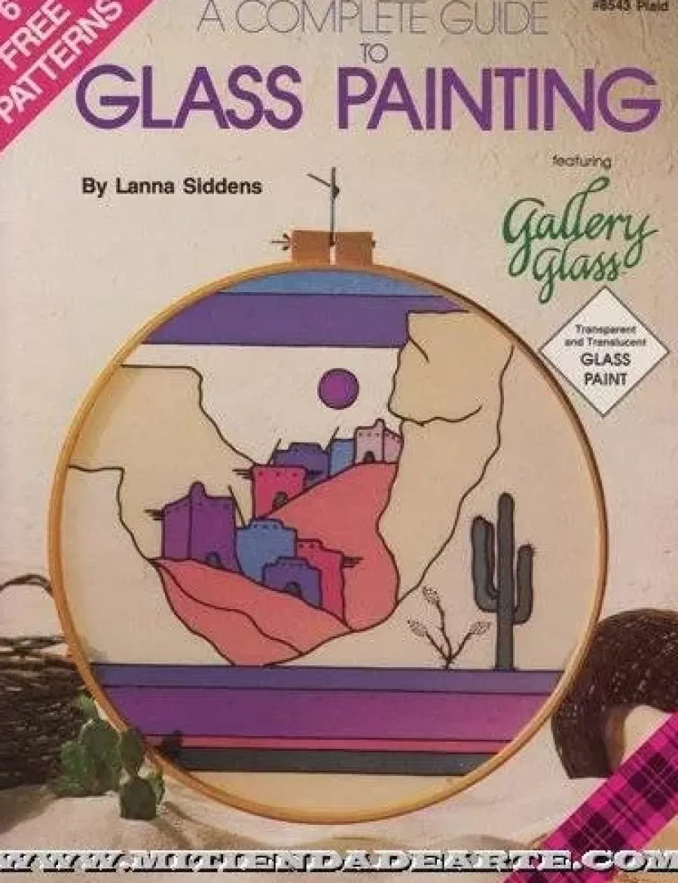 SUPER OFERTA **40%** Pintura sobre Vidrio Patrones