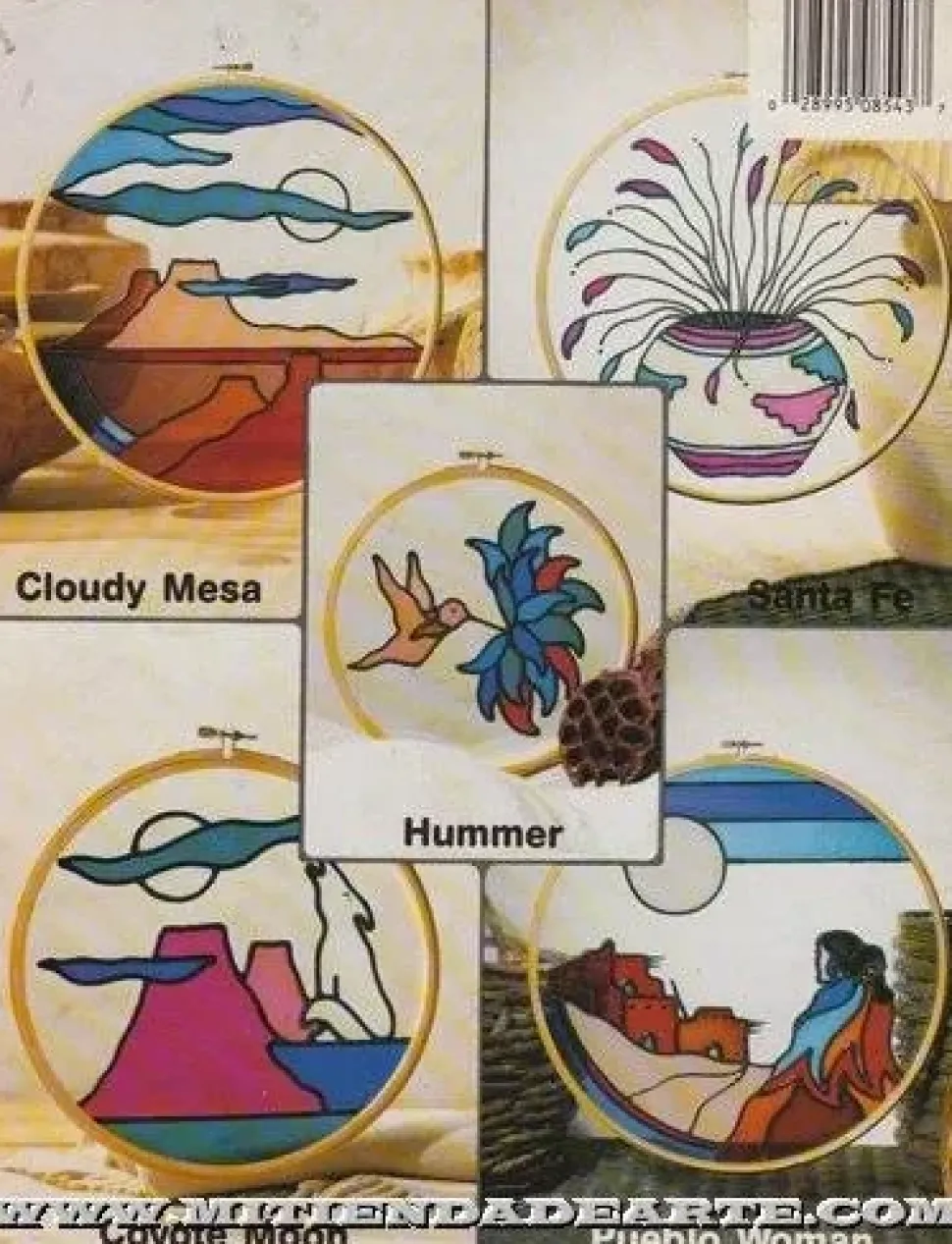 SUPER OFERTA **40%** Pintura sobre Vidrio Patrones