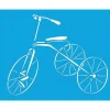 SUPER OFERTA **40%** Plantilla de Stencil Triciclo 21,1x17,2cm. STMEX-122
