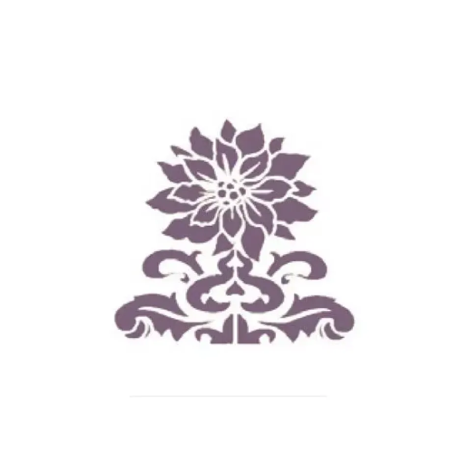 SUPER OFERTA **50% Plantilla de Stencil V-191 Flor 15x21cm Dayka