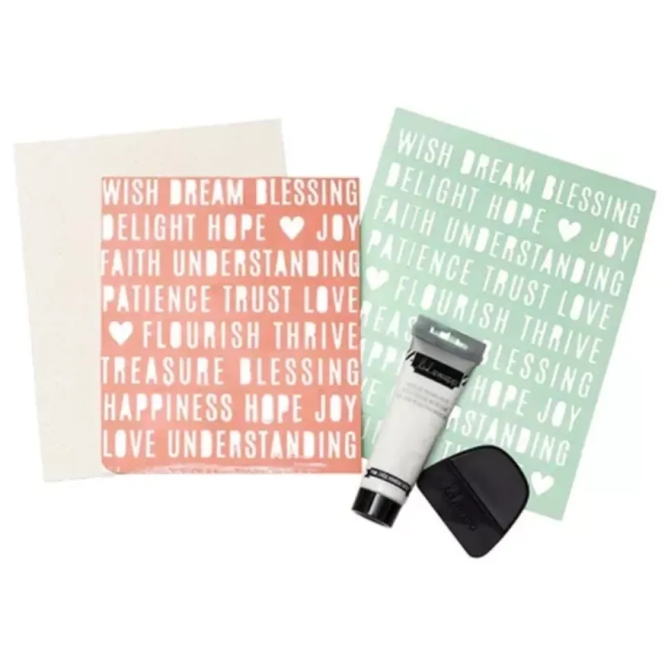 SUPER OFERTA **40%** Plantilla de stencil Wish Heidi Swapp