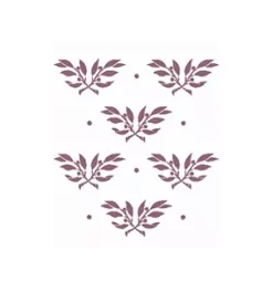 SUPER OFERTA **50% Plantilla de Stencil V-182 Hojas laureadas 15x21cm Dayka