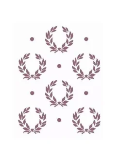 SUPER OFERTA **50%** Plantilla de Stencil V-181 Coronas de laurel 15x21cm Dayka