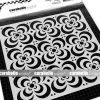 SUPER OFERTA **40%** Plantilla de Stencil Floreciendo Carabelle 15x15cm
