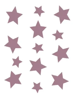 SUPER OFERTA **40%** Plantilla de Stencil D-106 Estrellas 15x21cm Dayka