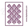 SUPER OFERTA **40%** Plantilla de Stencil A5 V-343 Fondo Hojas Palmera 15x21cm Dayka