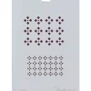SUPER OFERTA **50% Plantilla de Stencil V-150 15x21cm Dayka