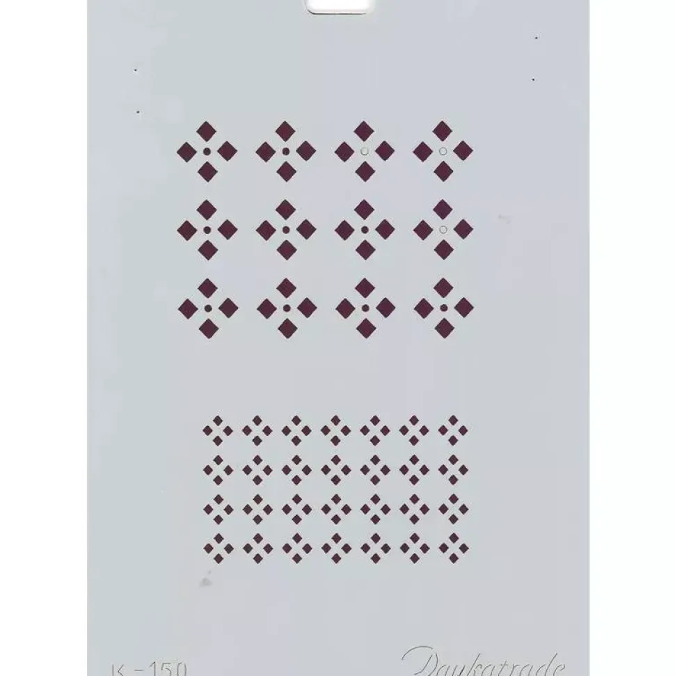 SUPER OFERTA **50% Plantilla de Stencil V-150 15x21cm Dayka