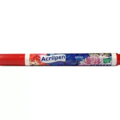SUPER OFERTA **40%** Rotulador Textil Acrilpen Rojo Fuego Acrilex