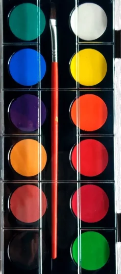 SUPER OFERTA **50%** Set 12 Acuarelas Bonfil