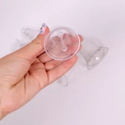 SUPER OFERTA **40%** Set 5 Campanillas Transparentes Plástico