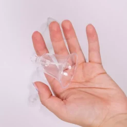 SUPER OFERTA **40%** Set 5 Campanillas Transparentes Plástico