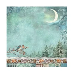 SUPER OFERTA **30%** Set 4 hojas de tela Fabric The Nutcracker Stamperia