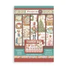 SUPER OFERTA **30%** Set 8 hojas de Washi tape The Nutcracker Stamperia