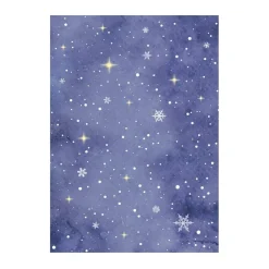 SUPER OFERTA **40%** Set 8 papeles de arroz Backgrounds All Around Christmas Stamperia 10x15cm