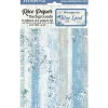 SUPER OFERTA **40%** Set 8 papeles de arroz Backgrounds Blue Land Stamperia 10x15cm