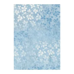 SUPER OFERTA **40%** Set 8 papeles de arroz Backgrounds Blue Land Stamperia 10x15cm