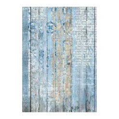 SUPER OFERTA **40%** Set 8 papeles de arroz Backgrounds Blue Land Stamperia 10x15cm