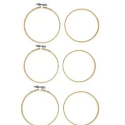 SUPER OFERTA **40%** Set de 3 Bastidores de Madera para Bordar Artemio