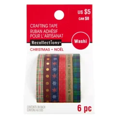SUPER OFERTA **40%** Set de 6 washi tapes Whistler Narrows Craft Smith