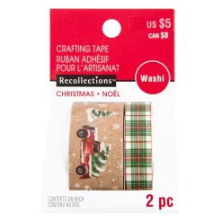 SUPER OFERTA **50%** Set de 2 washi tapes Farmhouse truck Recollections