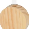 SUPER OFERTA **40%** Set de Jarrones de Madera Circular Artemio