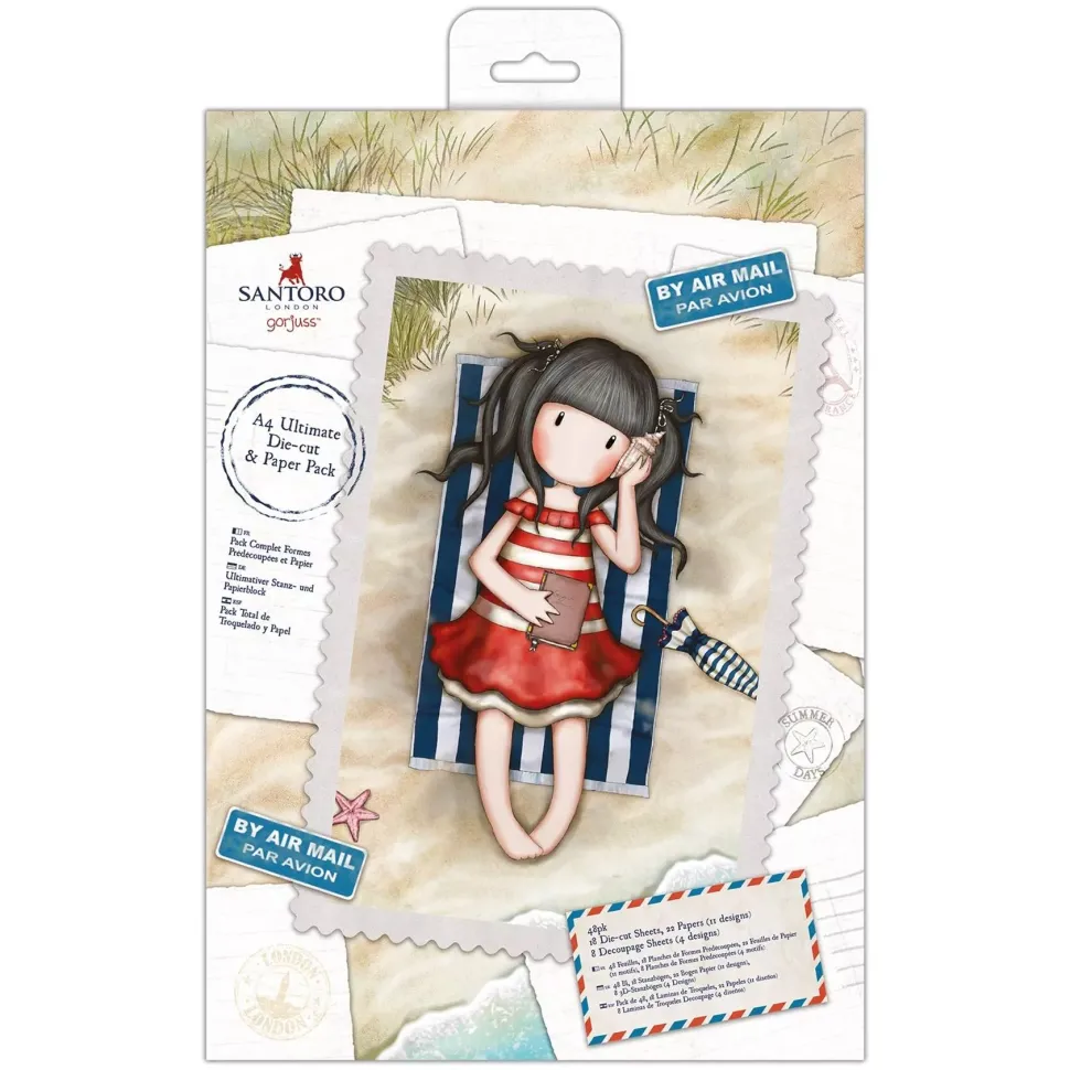 SUPER OFERTA **40%** Set de scrapbooking Postal Gorjuss A4